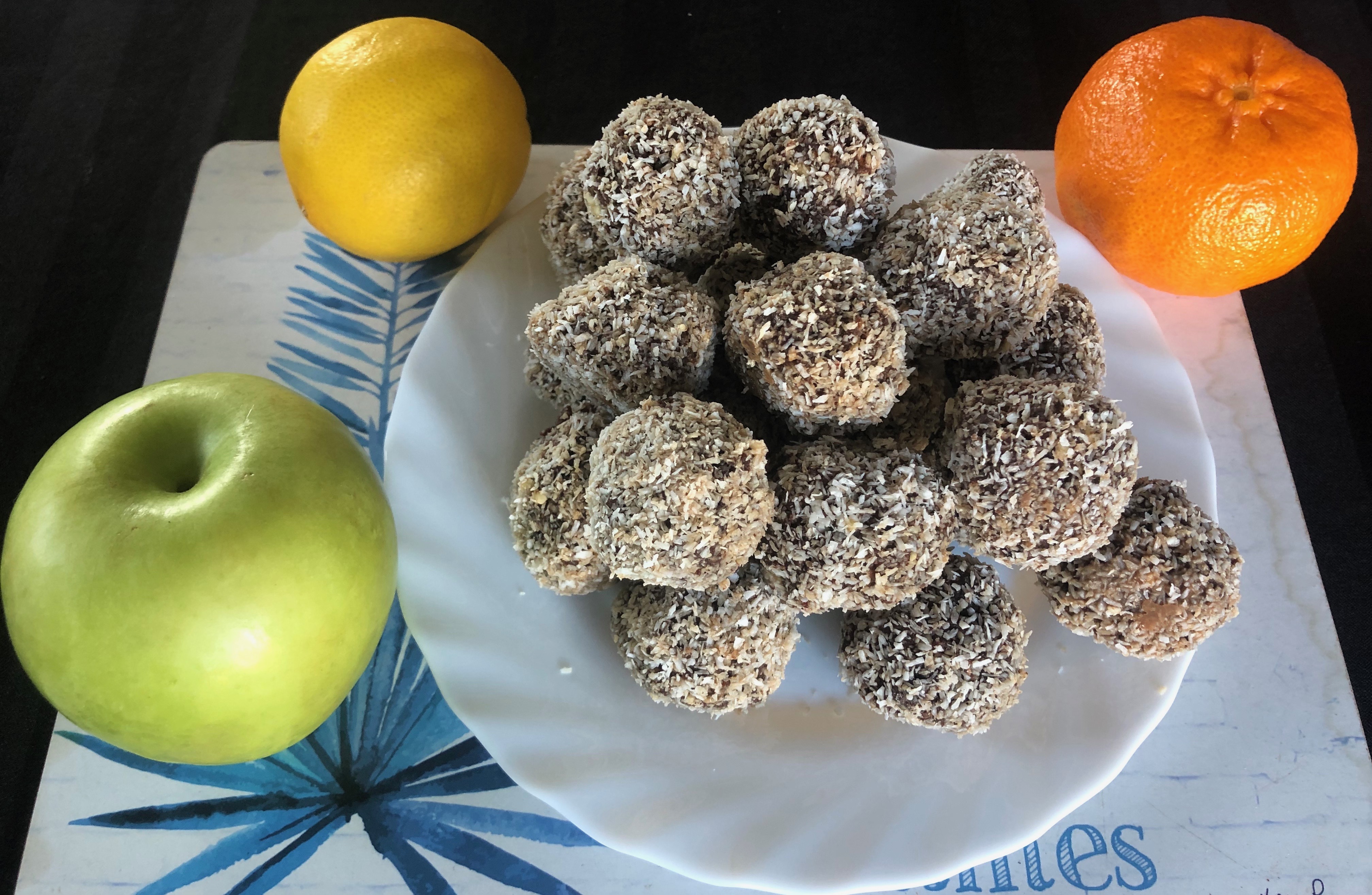 new life elements, home made date and almond protein balls cranberries,coconut oil, cacao powder,home chef, protein date balls,raw almond balls, vegan recipes